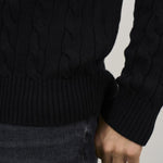 Maglia uomo nera girocollo 710775885 012 RALPH LAUREN