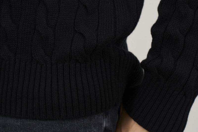 Maglia uomo nera girocollo 710775885 012 RALPH LAUREN