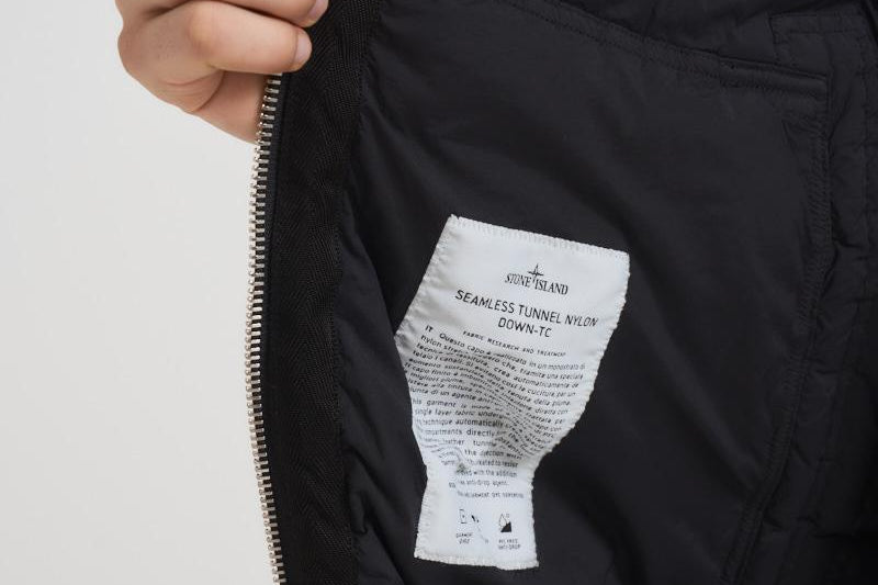Piumino uomo Tunnel Down nero 4100040 S0028V0029 STONE ISLAND