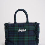 Borsa donna Colette tartan verde COLETTEWL TART5161 MC2 SAINT BARTH