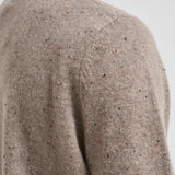 Maglia uomo girocollo tortora MKN1575 ST51 BARBOUR