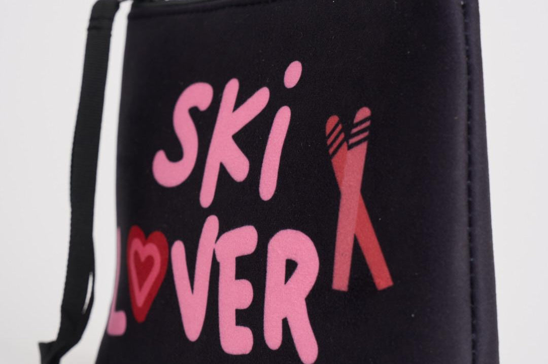 Pochette donna Aline Ski lover nera ALINE SKILOVERS00 MC2 SAINT BARTH