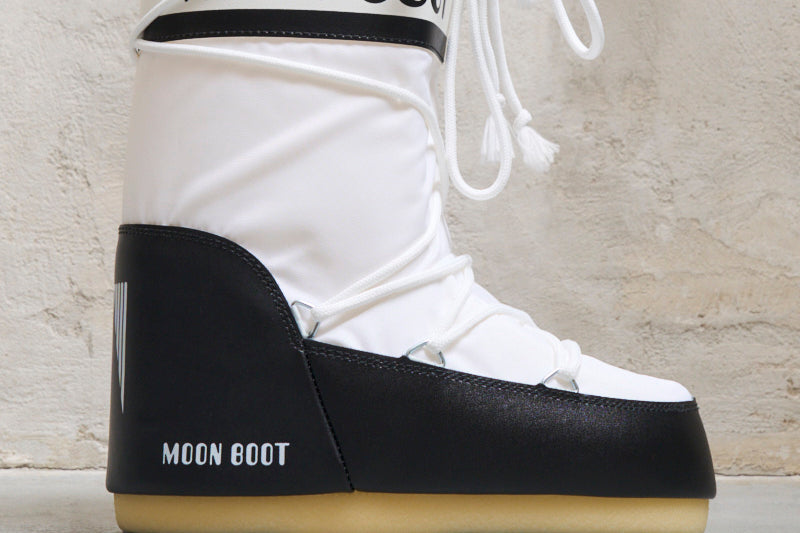 MOON BOOT 1400440BLACKWHITE