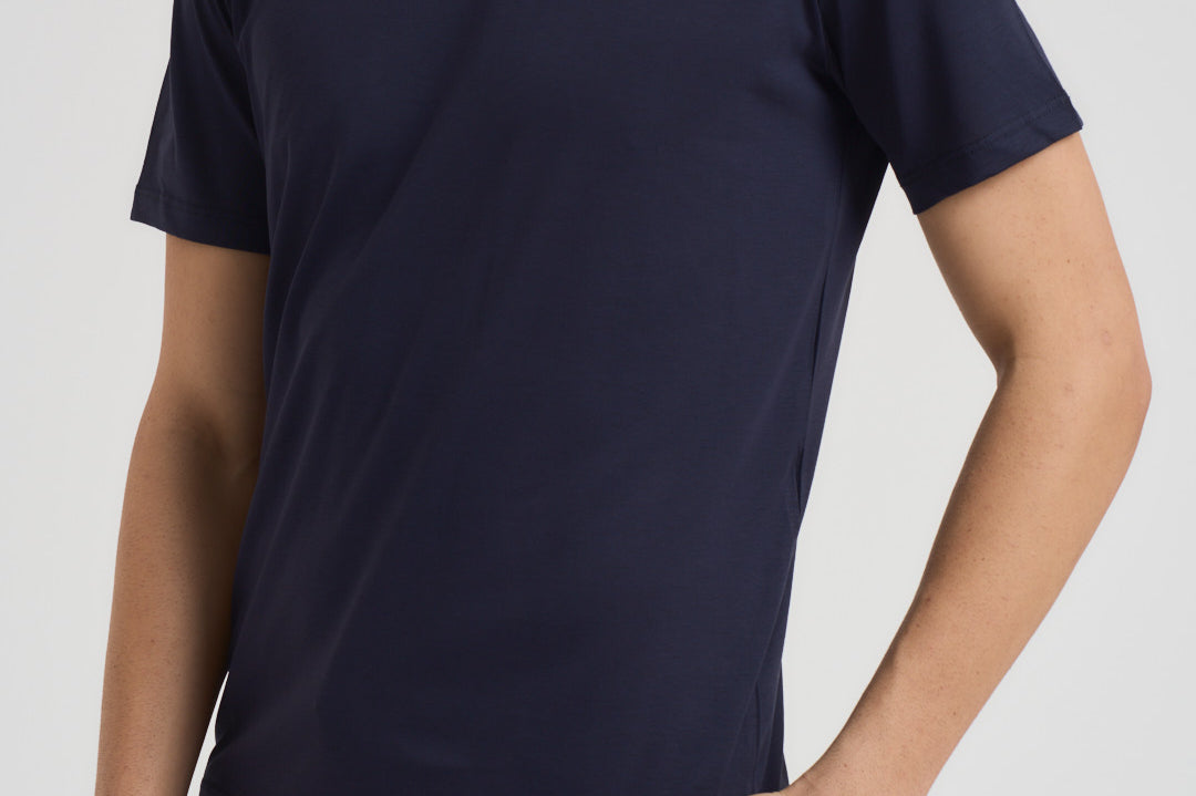T-shirt uomo blu SH000760 BLU ACCADEMIE TESSILI 