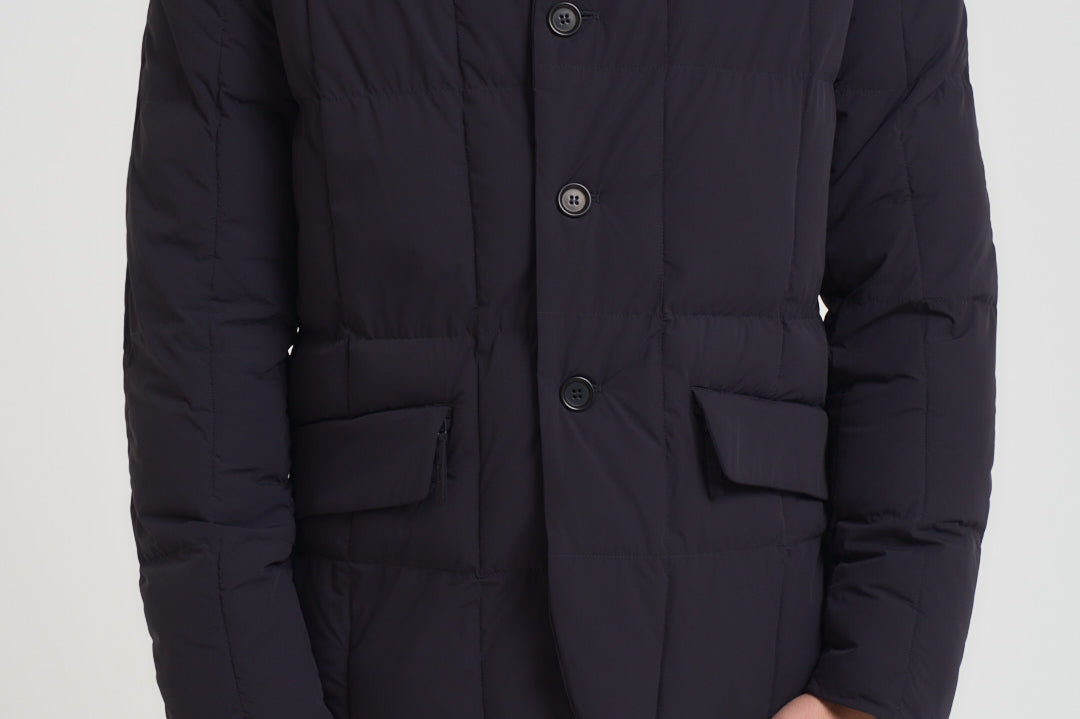 Giacca uomo imbottita blu notte 2I04 L58901101 ASPESI 