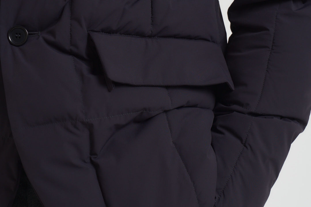 Giacca uomo imbottita blu notte 2I04 L58901101 ASPESI 