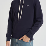 Felpa uomo con cappuccio blu HOPM A2JB AUTRY 