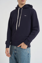 Felpa uomo con cappuccio blu HOPM A2JB AUTRY 