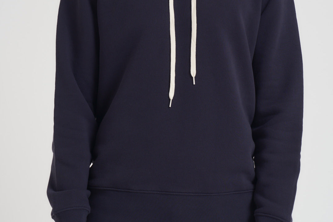 Felpa uomo con cappuccio blu HOPM A2JB AUTRY 