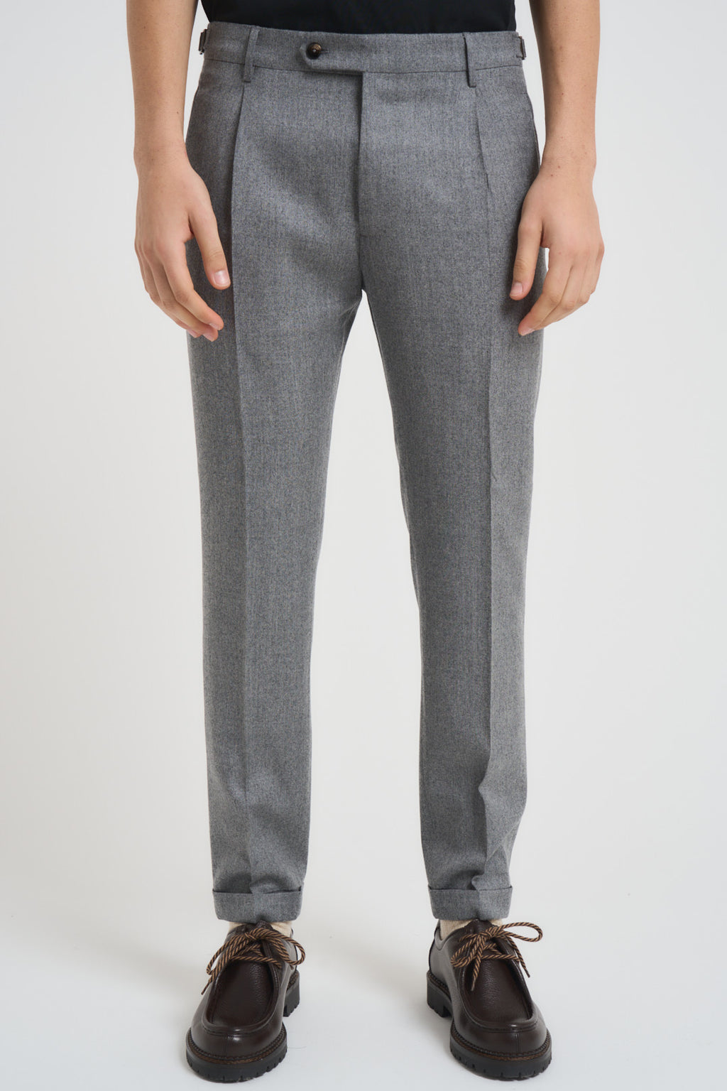 Pantalone uomo chino grigio RETRO RD5470GREY BERWICH 