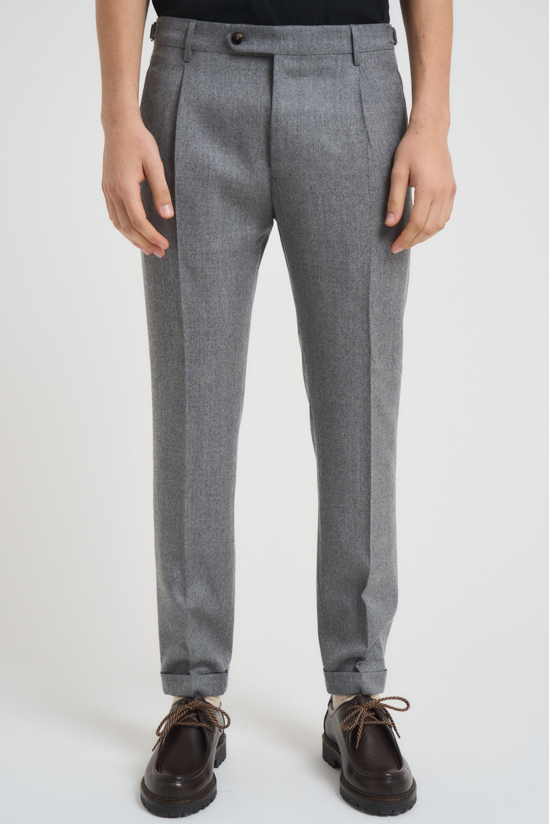 Pantalone uomo chino grigio RETRO RD5470GREY BERWICH 