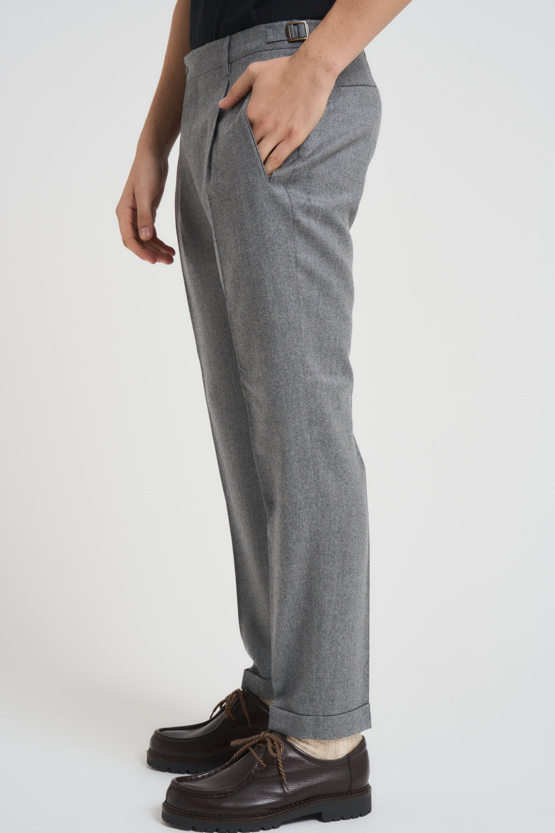 Pantalone uomo chino grigio RETRO RD5470GREY BERWICH 