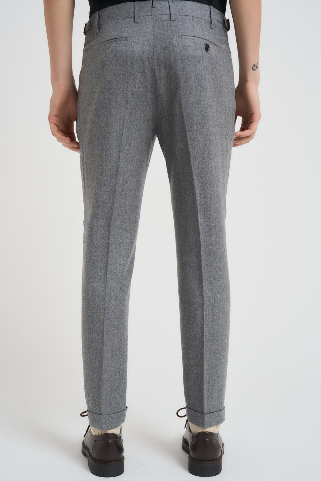 Pantalone uomo chino grigio RETRO RD5470GREY BERWICH 