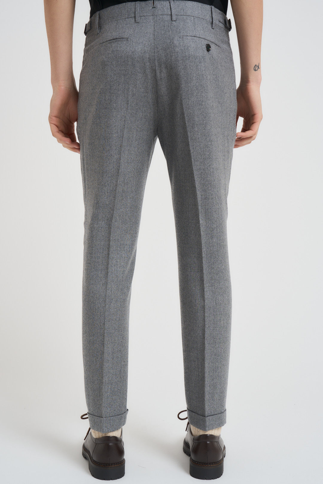 Pantalone uomo chino grigio RETRO RD5470GREY BERWICH 