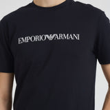 T-shirt in cotone nero 8N1TN5 0974 EMPORIO ARMANI 