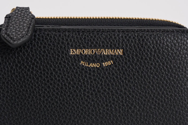 Portafoglio donna nero EW000369 AF11953UC001 EMPORIO ARMANI 