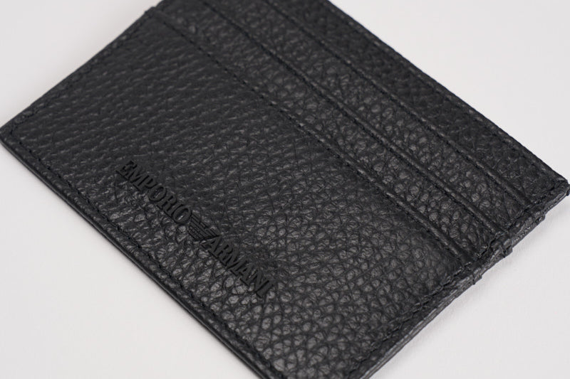Portacarte uomo in pelle nero Y4R173 Y068E80001 EMPORIO ARMANI 