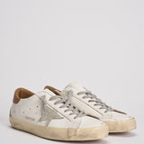 Sneakers uomo bianco e cammello GMF00102 F00218210803 GOLDEN GOOSE 