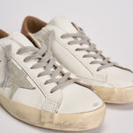 Sneakers uomo bianco e cammello GMF00102 F00218210803 GOLDEN GOOSE 