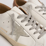 Sneakers uomo bianco e cammello GMF00102 F00218210803 GOLDEN GOOSE 