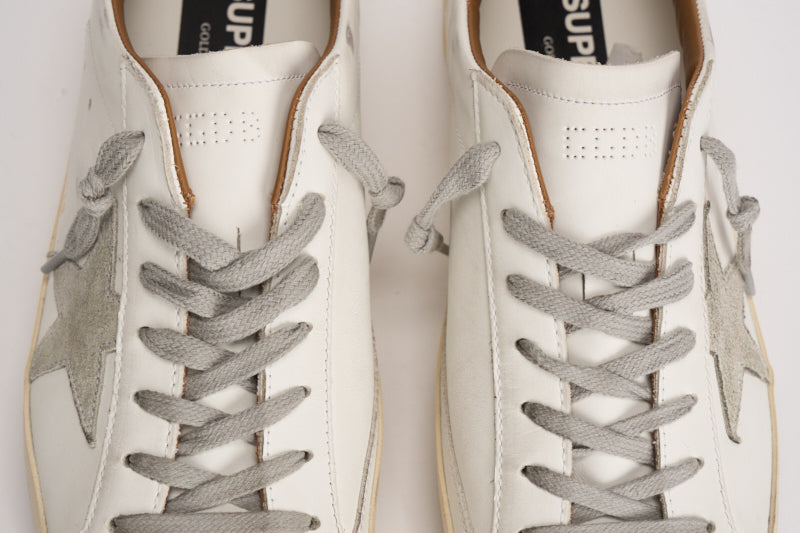 Sneakers uomo bianco e cammello GMF00102 F00218210803 GOLDEN GOOSE 