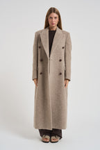 Cappotto doppiopetto con cintura donna GWP02319 P00209160407 GOLDEN GOOSE 