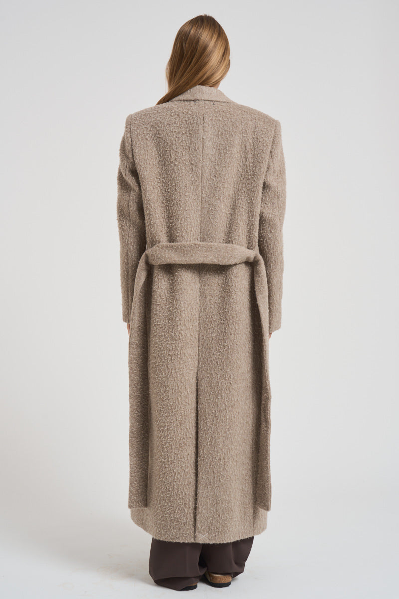 Cappotto doppiopetto con cintura donna GWP02319 P00209160407 GOLDEN GOOSE 