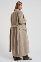 Cappotto doppiopetto con cintura donna GWP02319 P00209160407 GOLDEN GOOSE 
