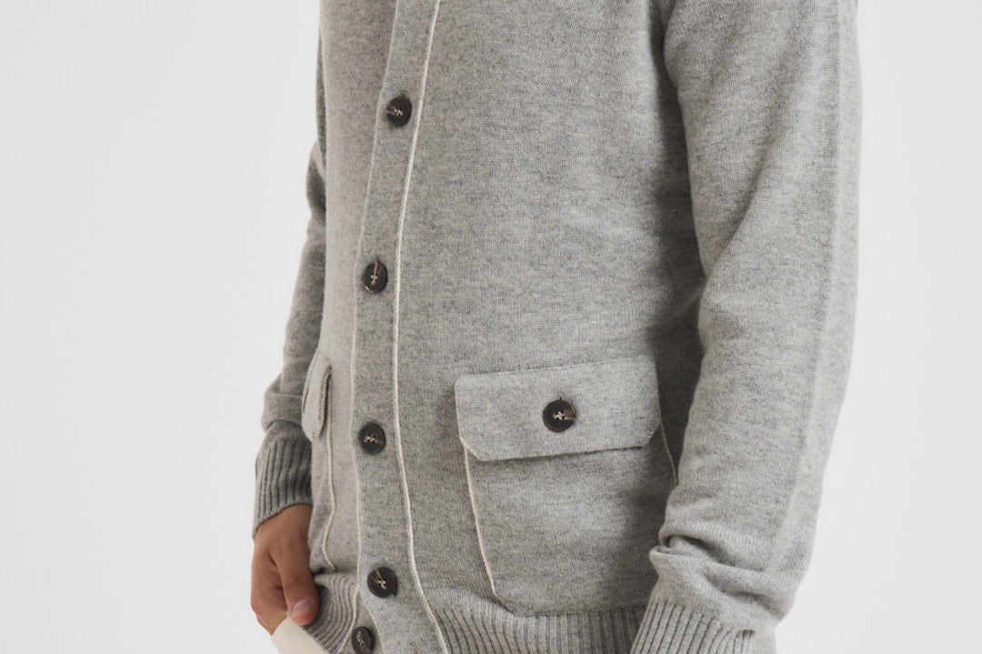 Cardigan uomo con bottoni 2100 5602419 KANGRA 