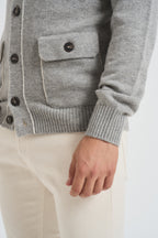Cardigan uomo con bottoni 2100 5602419 KANGRA 