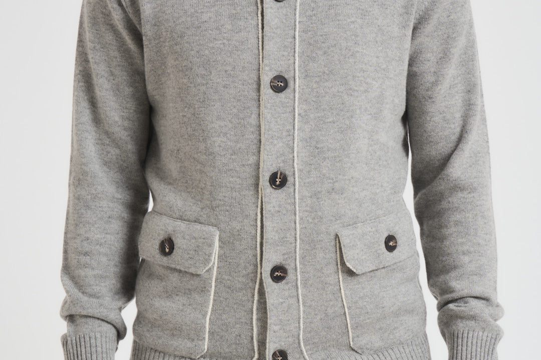 Cardigan uomo con bottoni 2100 5602419 KANGRA 