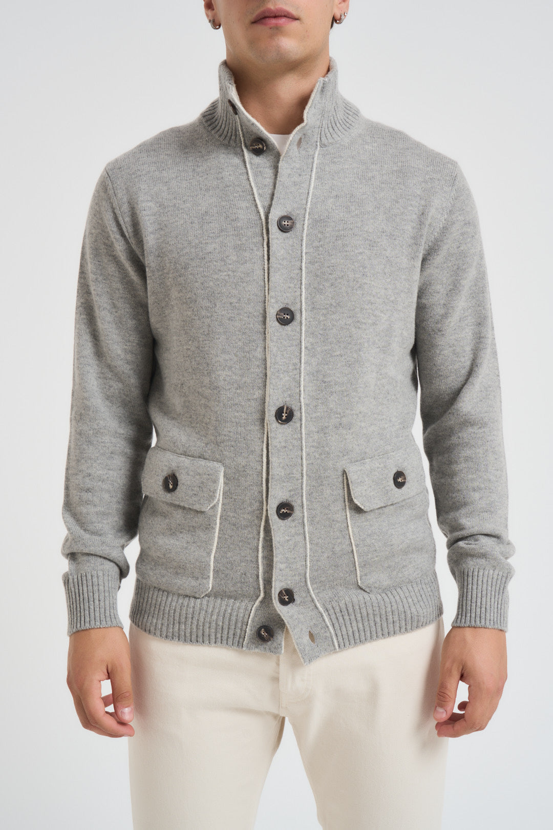 Cardigan uomo con bottoni 2100 5602419 KANGRA 