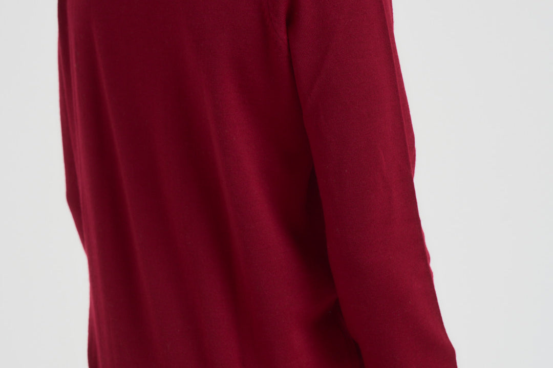 Maglia uomo girocollo bordeaux AH3225 476 LACOSTE 