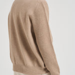 Giacca uomo in maglia cammello AALKTJT1 AA65015210BC LARDINI 