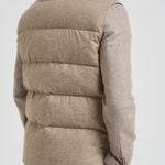 Piumino uomo smanicato beige AAPIKE AAIF65516WR210 LARDINI 