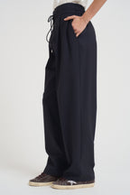 Pantaloni donna gamba dritta blu notte N87 N08 LIVIANA CONTI 