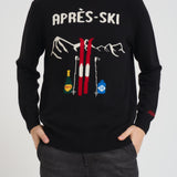 Maglia uomo girocollo nera HERONC APRESBOTT00 MC2 SAINT BARTH 
