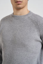 Maglia uomo girocollo grigia MARINE WL15ML MC2 SAINT BARTH 