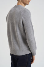 Maglia uomo girocollo grigia MARINE WL15ML MC2 SAINT BARTH 