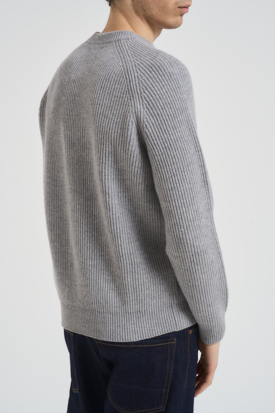 Maglia uomo girocollo grigia MARINE WL15ML MC2 SAINT BARTH 