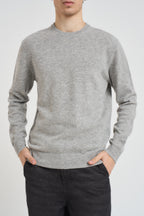 Maglia uomo girocollo grigia REGENT LAMBSWL15ML MC2 SAINT BARTH 