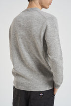 Maglia uomo girocollo grigia REGENT LAMBSWL15ML MC2 SAINT BARTH 