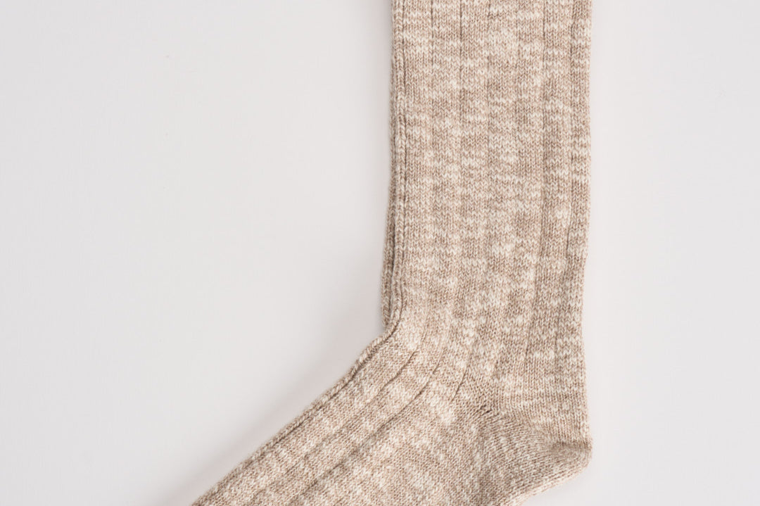 Calzini uomo beige SOX RIBNML11 MC2 SAINT BARTH 