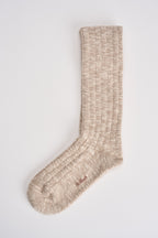 Calzini uomo beige SOX RIBNML11 MC2 SAINT BARTH 