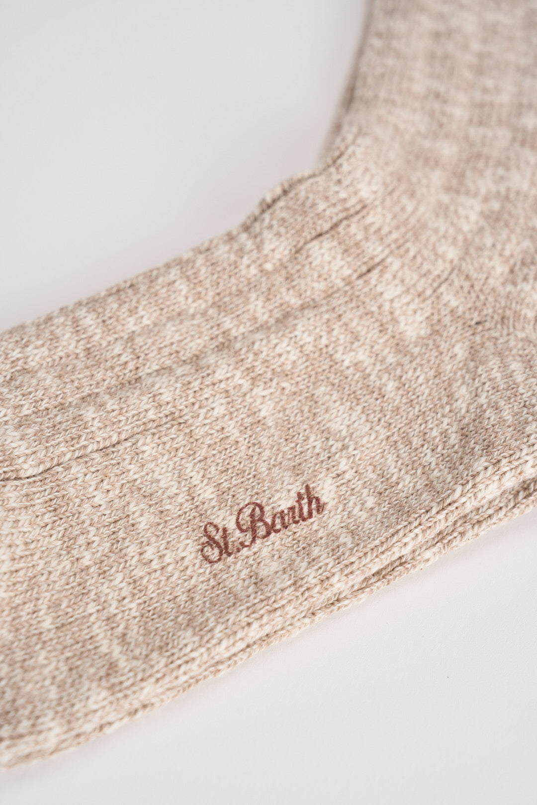 Calzini uomo beige SOX RIBNML11 MC2 SAINT BARTH 