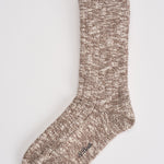 Calzini uomo marroni melange SOX RIBNML18 MC2 SAINT BARTH 