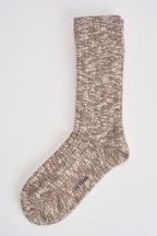 Calzini uomo marroni melange SOX RIBNML18 MC2 SAINT BARTH 
