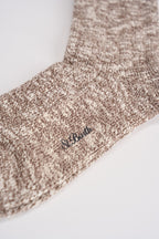 Calzini uomo marroni melange SOX RIBNML18 MC2 SAINT BARTH 