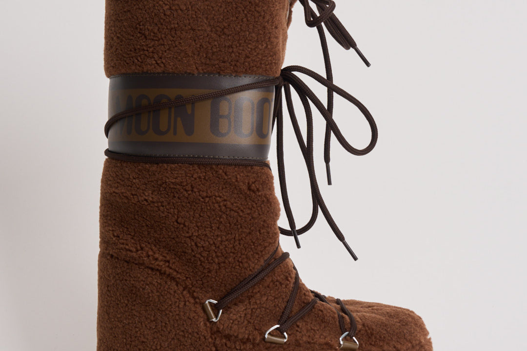 Stivale donna da neve teddy marrone 1403080 M004BROWN MOON BOOT 