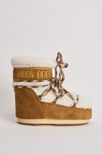Stivale donna da neve cammello e bianco 1409580 MA03WHISKYOFFWHITE MOON BOOT 